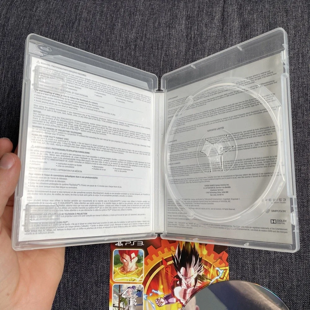 Dragon Ball XenoVerse Day One Edition (Sony PlayStation 3, 2015) Tested Working